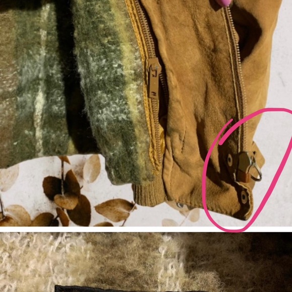 Vntg Fox Run by Little Fox Intl Suede Tan Genuine Leather Jacket - Picture 10 of 10